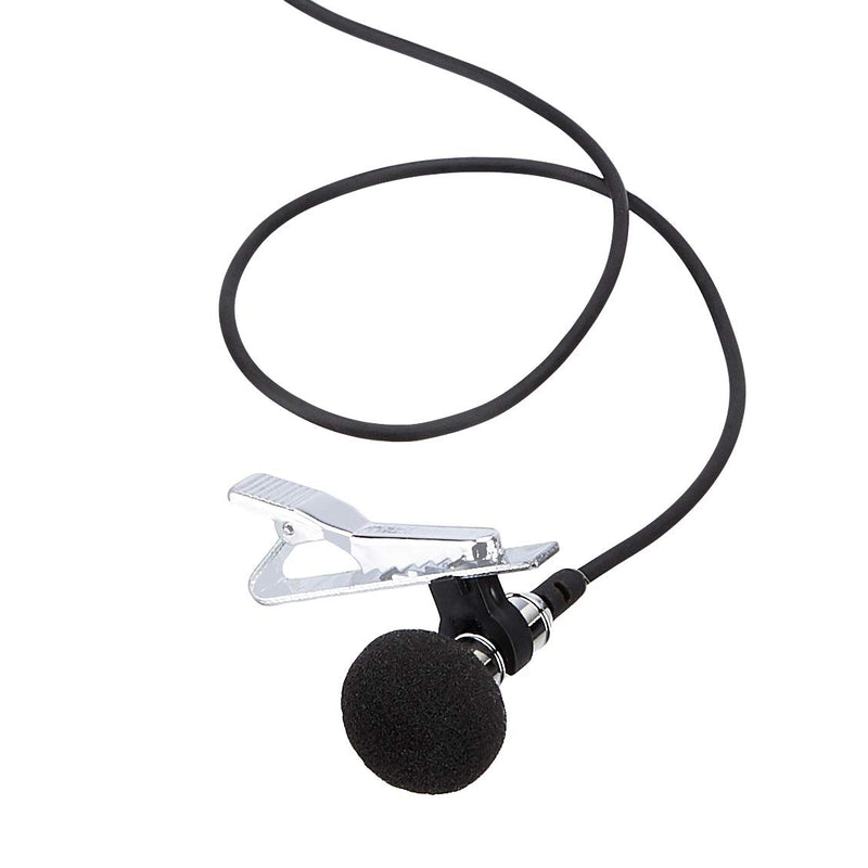 [AUSTRALIA] - AmazonBasics Lapel Microphone ­ Omnidirectional Mic - Silver Sliver 1 Pounds 