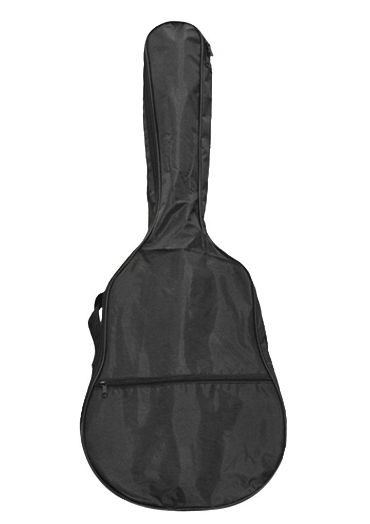 Water-resistant 40 Inch Guitar Bag One Pocket Acoustic Gig Bag Single Adjustable Shoulder Strap Durable Guitar Cover Case Zippered Guitar Storage Bag for Dust-proof Transport Carry Travel, Black 40 "