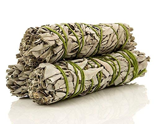 Alternative Imagination California White Sage Bundles for Smudging and Meditation – Purifying Smudge Sticks for Cleansing House of Negative Energy – Slow Burning Spirit Sticks (3 Pack) 3 Pack - 4 Inch