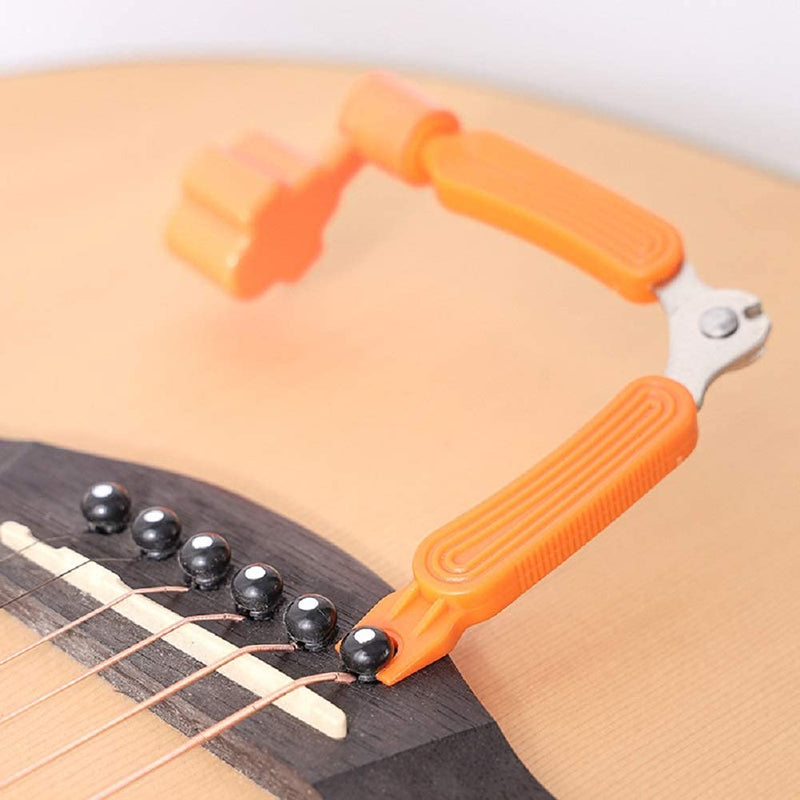 4pack Guitar String Winder - DIY Guitar Kit, Guitar Repair Kit, Guitar String Cutter 3 in 1 Guitar Maintenance Kit