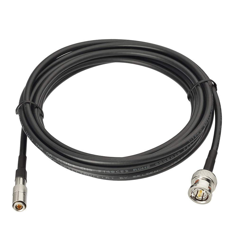 Superbat HD SDI Cable Blackmagic BNC Cable, DIN 1.0/2.3 to BNC Male Cable (Belden 1855A) - 1ft/3ft/5ft/10ft/15ft - for Blackmagic BMCC/BMPCC Video Assist 4K Transmissions HyperDeck Kameras 1pcs 10ft cable