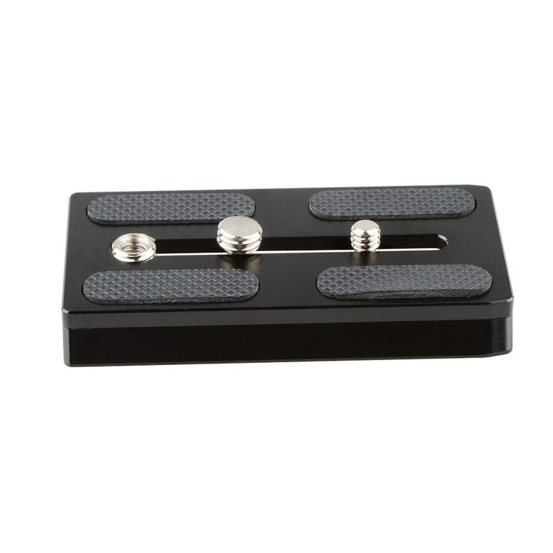 CAMVATE Camera Quick Release Base Plate with 1/4" & 3/8" Threads Compatible with Manfrotto577/ 501/504/ 701 Tripod