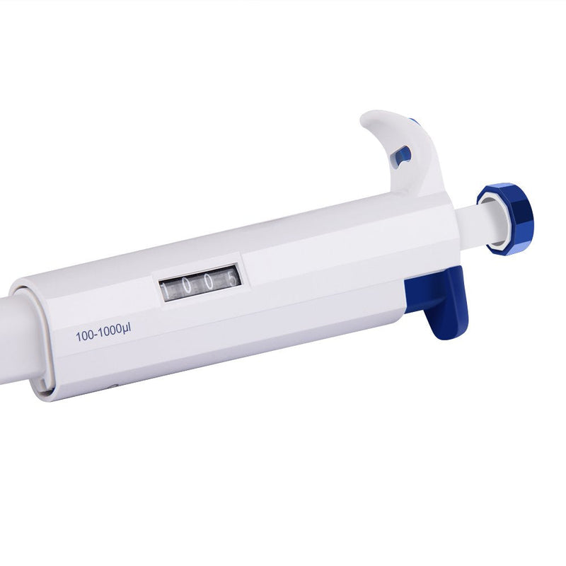 Four E's Scientific 1ml Micropipette Lab Mechanical Adjustable Pipette 100-1000uL 100-1000ul 2