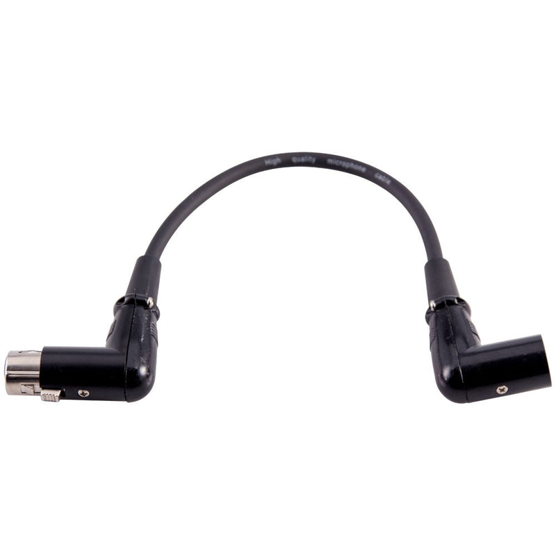 [AUSTRALIA] - SEISMIC AUDIO - SARAX1-6 PACK of 1' Right Angle XLR to Right Angle XLR Patch Cables 