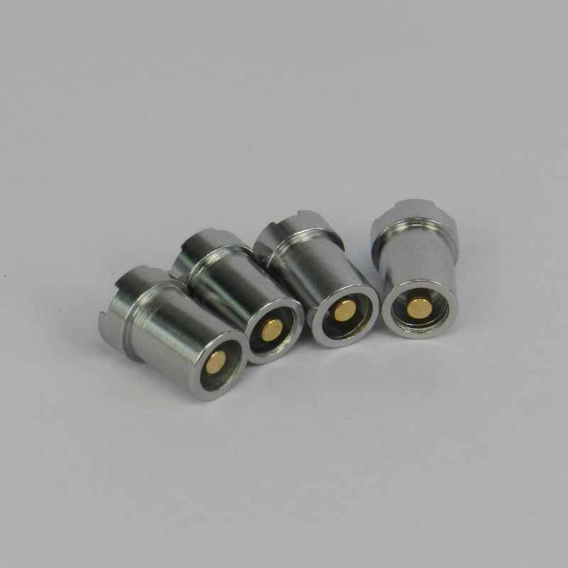 BIU-BOOM Magnetic Ring Adapter, 510 Magnetic Connector, Micro Screw Adapter Magnetic Ring Adapter (4-PACK) 4-PACK