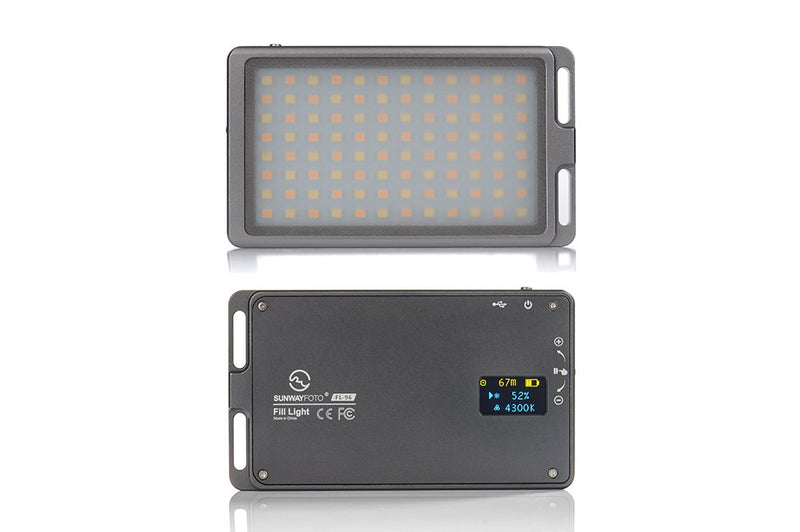 Sunwayfoto FL-96 Photography Fill Light 3000k-5500k LED adjustable color temperature stepless output control