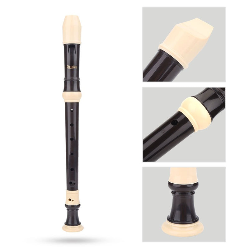 [AUSTRALIA] - Soprano Recorder, 8 Hole C key Descant Recorder British German Style Wind Instrument for Beginner(German Style) 