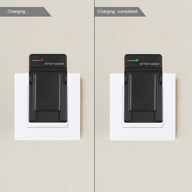 BP-727 Battery Charger for Canon BP-709, BP-718, BP-745, Vixia HF R300, HF M500, HF R30, HF M52, HF R32, HF R40, HF R42, HF R400