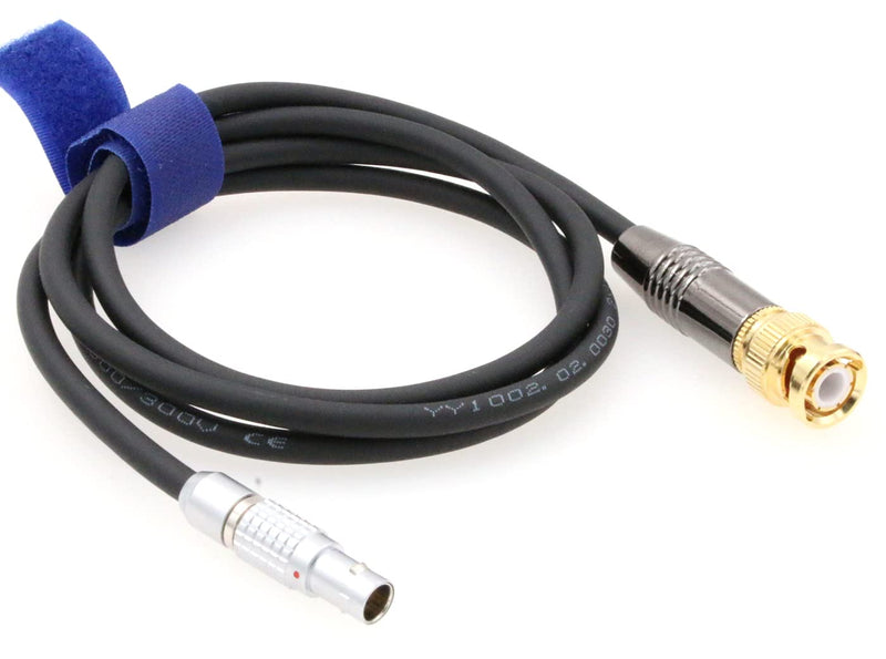 ZBLZGP BNC to 5 Pin Timecode Cable for ARRI Alexa Mini/XT Camera Sound Devices ZAXCOM (Straight 5 pin) straight 5 pin