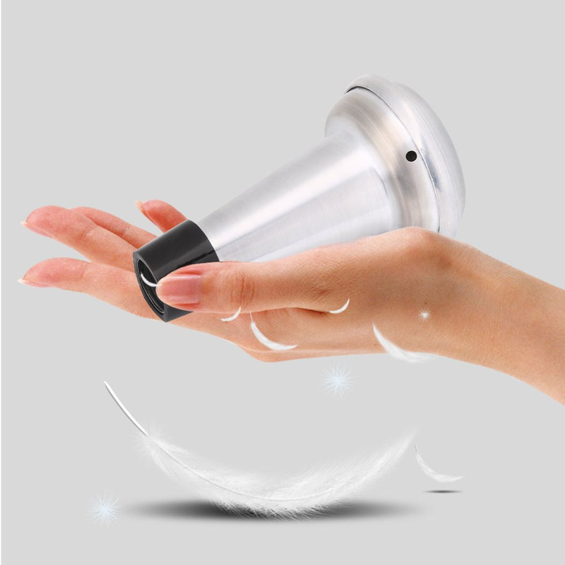 Trumpet Practice Mute, Trumpet Mute Aluminum Alloy Trumpet Mute with Rubber Practice Brasses Musical Instrument Upgrade Part Accessory