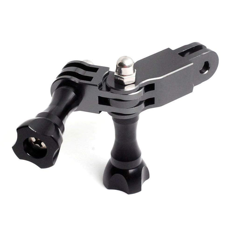 OctinPris 3-Way Adjustable Extension Pivot Arm Adapter Set- Long & Short Straight Joints Connector Convertor 35mm/50mm (2x Same Direction + 2x Reverse) with 4 Thumb Screws for Gopro Hero Series, SJCAM