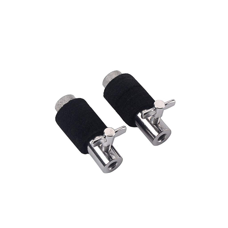 Alnicov 2Pcs Hi-Hat Clutch For Hi Hat Cymbal Alloy standard Jazz Drum Percussion Instrument Parts & Accessories