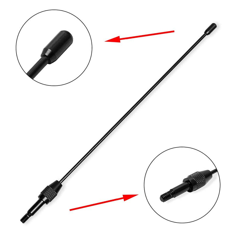 KSaAuto Antenna Compatible with 1979-2009 Ford Mustang GT V6 | 8 Inches Premium Metal Antenna Mast Replacement | Designed for Optimized FM/AM Radio Reception