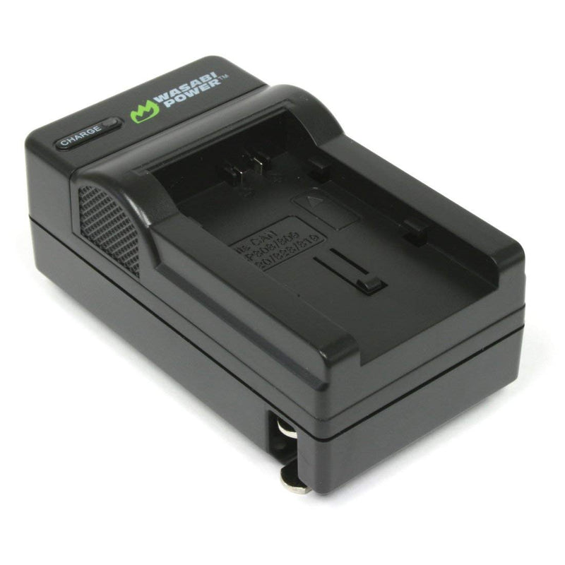 Wasabi Power BP-807, BP-808, BP-809, BP-819, BP-820, BP-827, BP-828 Battery Charger for Canon FS21, FS22, FS31, FS40, FS200, FS300, FS400, VIXIA HF G10, HF G20, HF M30, HF M31, HF M32, and More