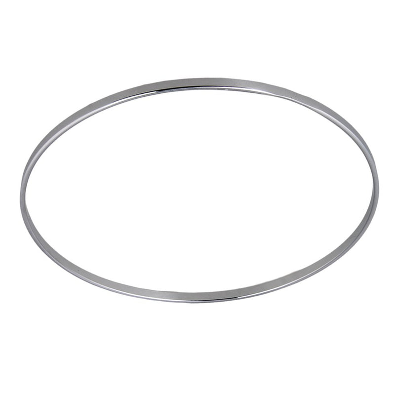 BQLZR Chrome Nickel Plated Banjo Tension Hoop Banjo Flanges 11.14 Inch