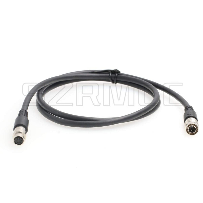 SZRMCC Hirose 6 Pin Male to 6 Pin Female Extension Cable for Industrial Camera HR10A-7J-6S (1m) 1m