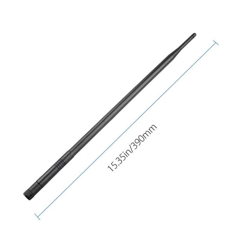 1.3ft 2X 10dBi WiFi Bluetooth Antenna Dual Band Omni Directional Antenna 2.4Ghz/5Ghz with RP-SMA Male Connector for Wireless Wi-Fi Router Network Devices PC Camera Thinkcentre