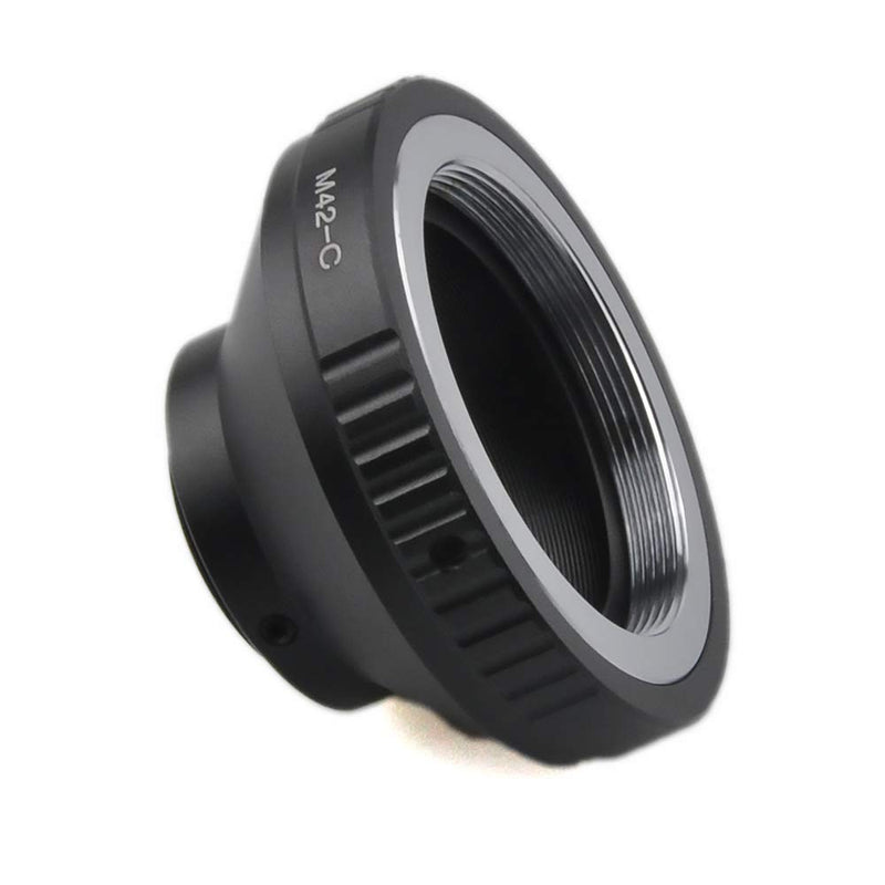 M42 to CCT Lens Adapter, M42 (42x1mm) Screw Mount Lens to Compatible with Bolex Movie Camera, CCTV or High End Video Cameras M42 to C lens adapter