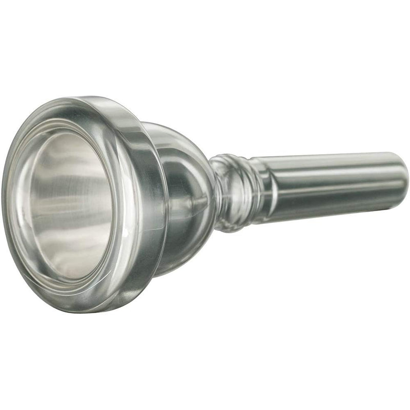 MUPOO Trombone Mouthpiece, 12C, Silver Plated