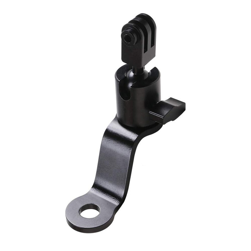 [AUSTRALIA] - Aluminum Motorcycle Rearview Mirror Mount Holder Motorcycle Fixed Holder Mount for Gopro Hero 10 Black,Hero 9/8/7/6/5 Black,DJI Osmo Action Cameras - Perfect Motorcycle Sports Camera Holder Bracket 