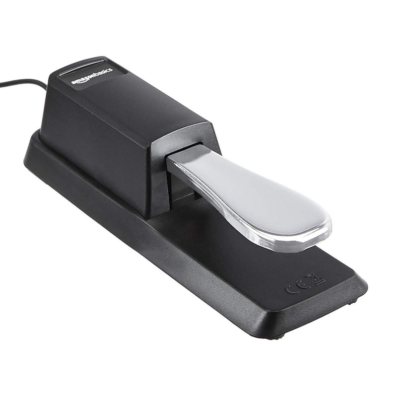 Amazon Basics Sustain Foot Pedal for Keyboards Digital Piano big