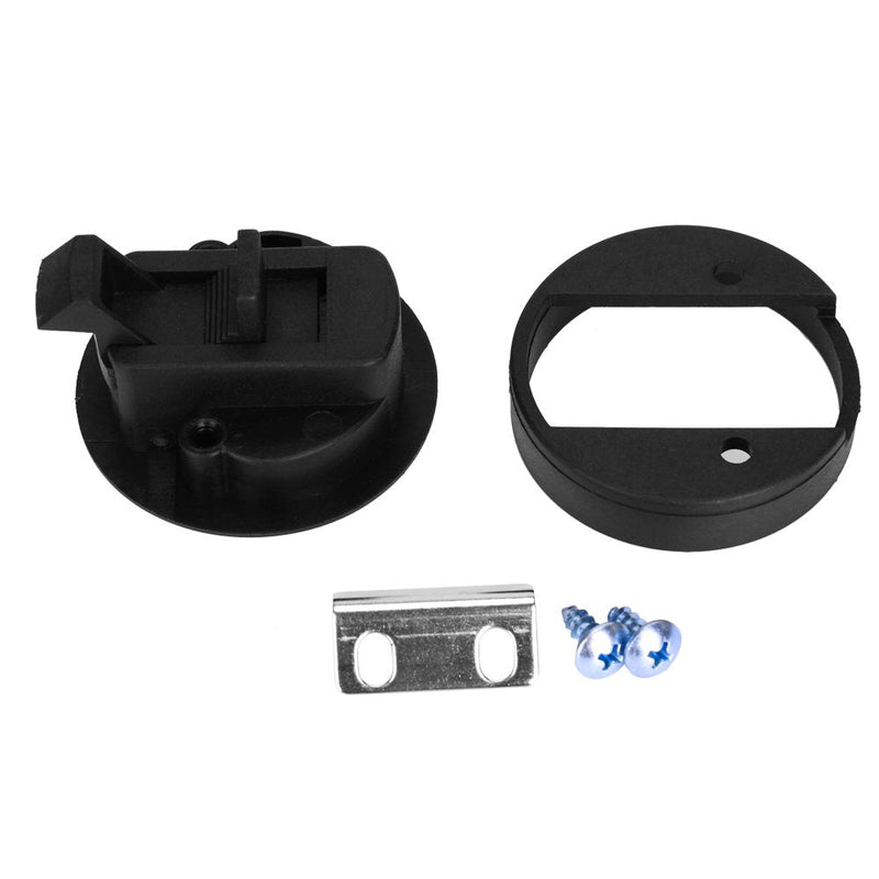 ADrivWell 4PC Round Slam Latch Hatch Push-to-Close Latch Nylon Flush Door Pull Latch Non-Locking Style Replacement for M1-63 RV Marine Boat Deck Hatch Door