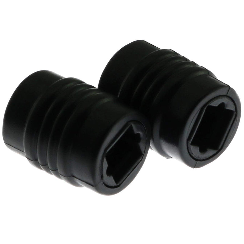 E-outstanding 2PCS Optical Cable Coupler Digital Audio Extension Adapter Female to Female Fiber Optic Extension Adapter