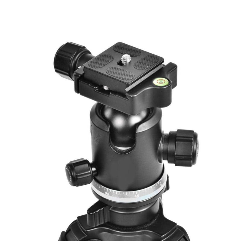 fosa Camera Universal Quick Release with 1/4" Screw Mount for ACRA, Kirk, Wimberley, RRS: KangRinpoche, Markins, Photo Clam, INDURO Monopod Tripod Ball Head SLR Camera (PU40)
