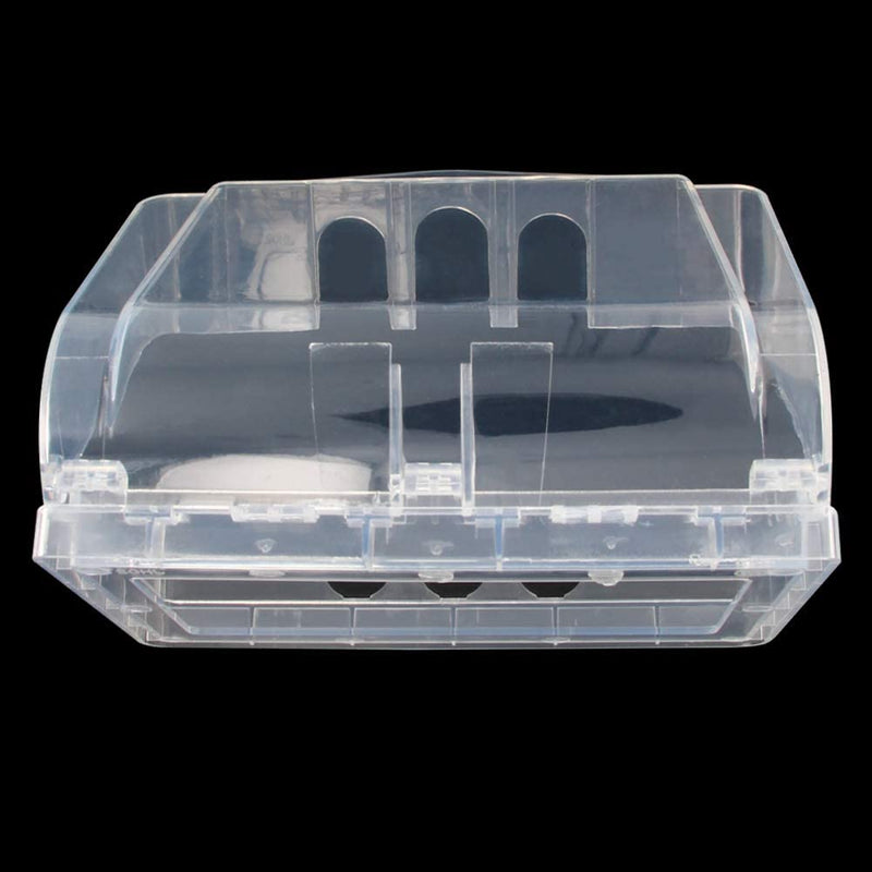 [AUSTRALIA] - Fielect 2Pcs Weatherproof in Use Outlet Cover Plug Receptacle Protector for Retrofit Siding Construction Transparent 118 Type 135x95x41mm 