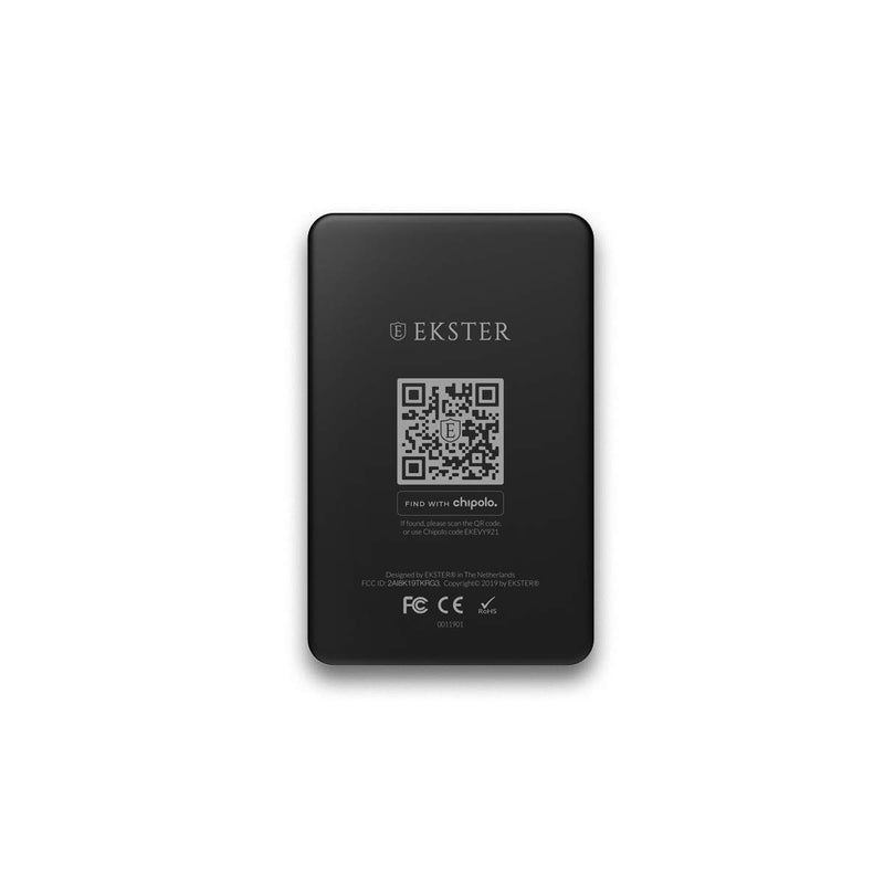 Ekster: Tracker Card - Solar Powered Wallet Tracker- GPS and Bluetooth - Two-Way Ringer