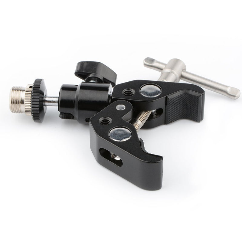 [AUSTRALIA] - CAMVATE Crab Clamp Articulated 1/4 Mini Ball Head for Microphones 