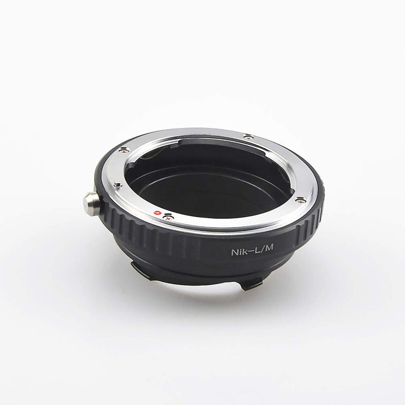 AI to LM Lens Adapter for Nikon F AI Lens to for Leica M L/M M9 M8 M7 M6 M5 (Compatible TECHART LM-EA 7 Adapter) Nikon to LM adapter