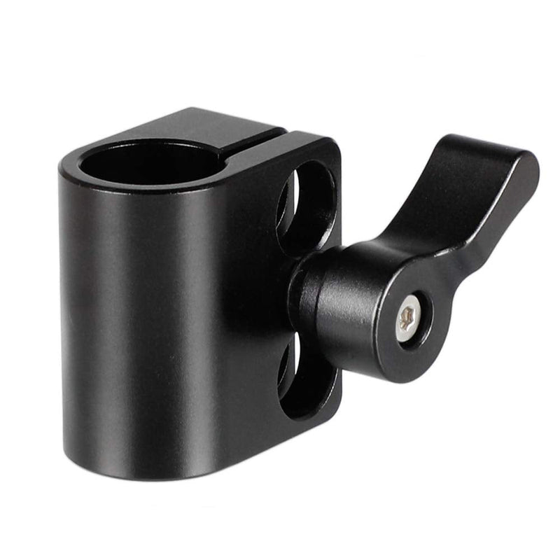 CAMVATE 15mm Rod Clamp Extension Adapter Mount with 1/4"-20 Screws - 2163