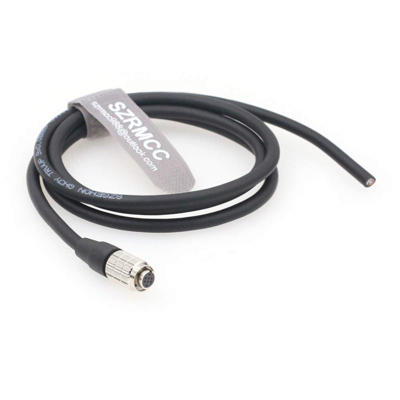 SZRMCC Hirose HR25-7TR-8S 8-Pin to Open End GPIO Shielded Cable for Allied Vision Industry Machine Vision Camera (3m) 3m