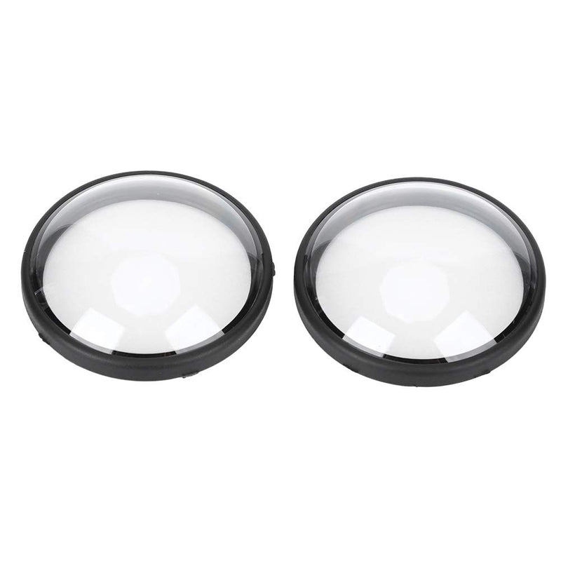 Bindpo Sports Camera Lens Cap, 2pcs Transparent Optical Glass Lens Protective Cover for GoPro Max