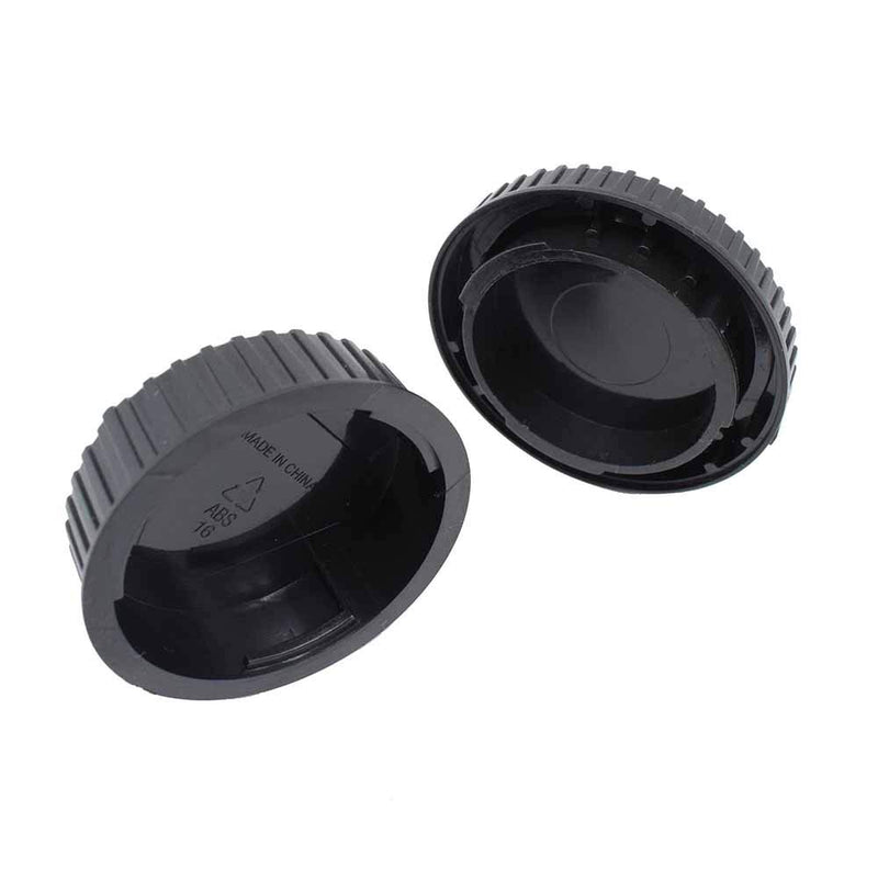 Front Body Cap and Rear Lens Cap Cover for Nikon D7500 D7200 D7100 D7000 D5600 D5300 D5200 D5100 D3500 D3400 D3300 D3200 D3100 D850 D810 D800 D750 D600 D90 D80 More Nikon F Mount DSLR and Lens