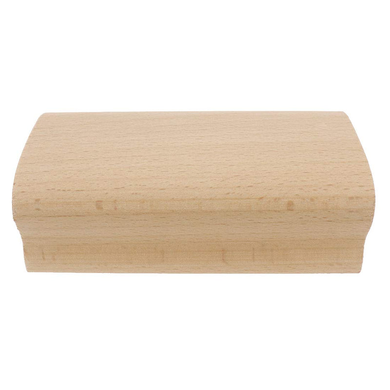 Dasunny Wood 20# Radius Sanding Block, Radian Polished Block Luthier Tool for Guitar Bass Fret Leveling Fingerboard 20#