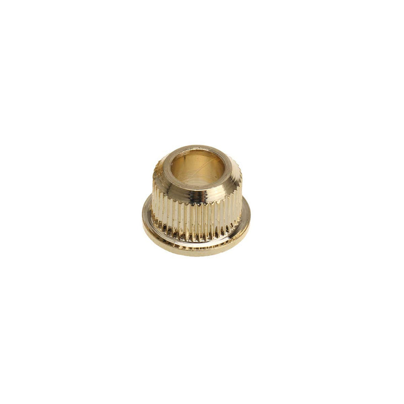Musiclily Pro Metal Vintage/Modern 6mm to 10mm Guitar Tuner Conversion Bushings Tuning Pegs Adapter Ferrules, Gold (Set of 6)