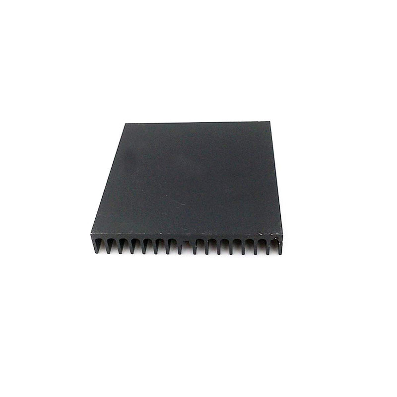 Awxlumv Heatsink 60 x 60 x 10 MM / 2.36''x 2.36''x 0.39'' Aluminum Radiator Circuit Board Heat Sink Heatsink Cooling Cooler Fin - Black 60*60*10mm