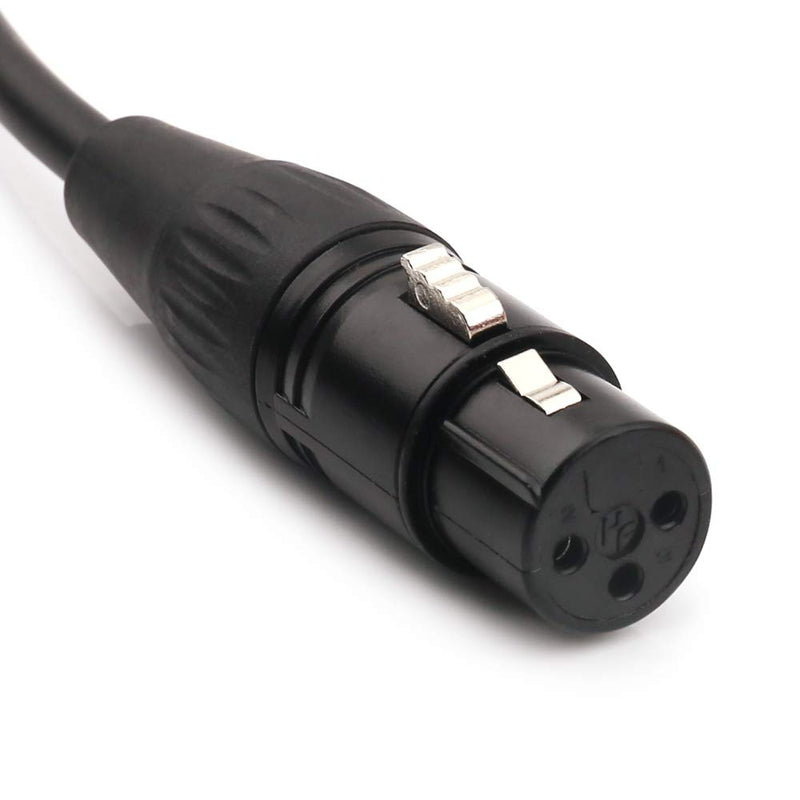 [AUSTRALIA] - NANYI 3.5mm TRS Stereo Male to XLR Female Interconnect Audio microphone Cable, Suitable for ipod, Mobile phone, active speakers, stage, DJ, studio audio console -10Meters 10Meters 