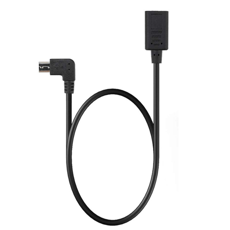 Rantow Universal Extension Video Data Cable OTG Cord Micro-USB/Type-C Wire Compatible with DJI Osmo Pocket Handheld Gimbal Camera, to Connect Phone/Tablet (11.8 inch Micro-USB Cable)