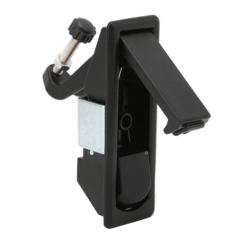 Compression Latch Lock Zinc Alloy Material,RV Cabinet Latch with Independently Installed Trigger Suitable for The Installation of RV Toolboxes, Boat Cabinets, Trailer Luggage Boxes(Black) Black