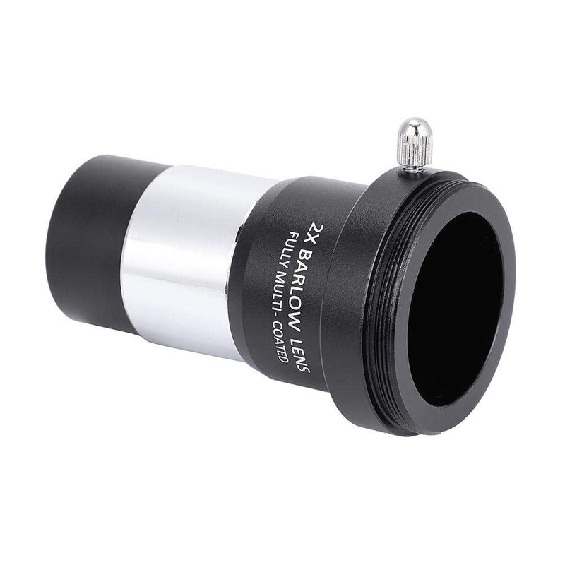 Astronomical Telescope Accessory Kit,1.25 inch Plossl Telescope Eyepiece Set 4/10/25mm + 2X Barlow Lens Kit for Astronomy