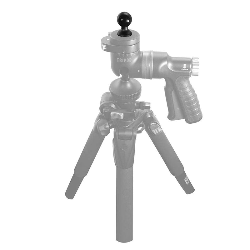 [AUSTRALIA] - ARKON SP142025MM Camera Bolt Tripod 1/4-Inch 20 to 25 mm Swivel Ball Adapter (Black) 