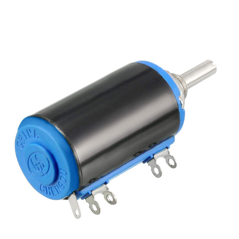 uxcell 10K Ohm Adjustable Resistors Wire Wound Multi Turn Precision Potentiometer Pots 5pcs