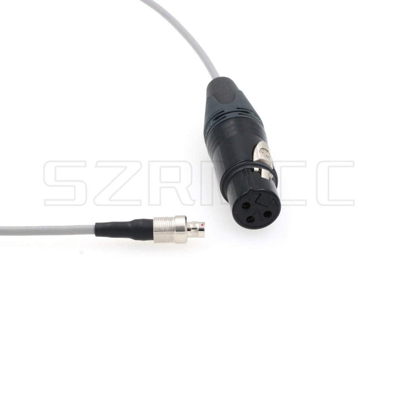 SZRMCC FVB.00.303 3 Pin Male to XLR 3 Pin Female Audio Cable for Zaxcom ZFR300 ZFR400 SK2000 Transmitter
