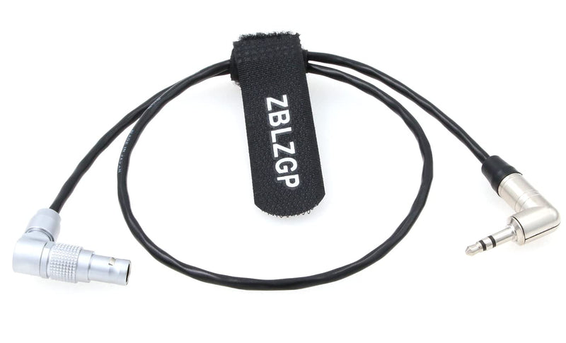ZBLZGP 3.5mm TRS to Rotatable 5 Pin Tentacle Sync Timecode Cable for ARRI Alexa/Sound Devices