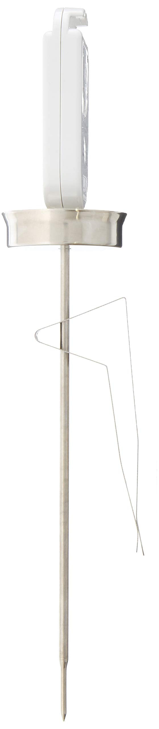 CDN DTW450L Waterproof Thermometer - Long Stem White, 8-Inch Long Stem