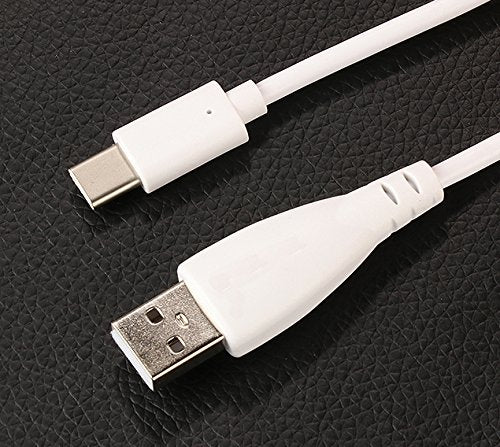 Extended 8mm USB C Cable for Rugged, Waterproof Phones or Cases with deep recessed Ports (2 Pack)