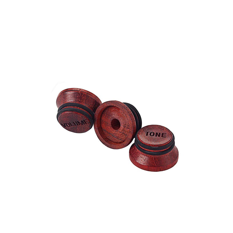 Alnicov 3 In 1 Maple Control Knobs,Speed Volume Tone Knobs For Guitar Bass Parts